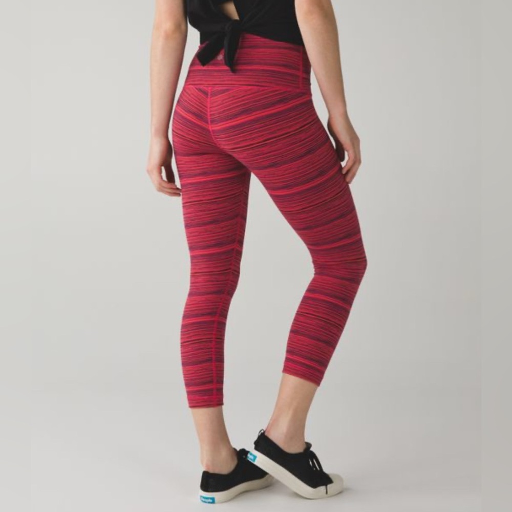 Lululemon Wunder Under HR Crop 21โ